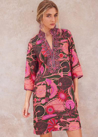 Bella Tu Bennett Tunic Dress - Lotus