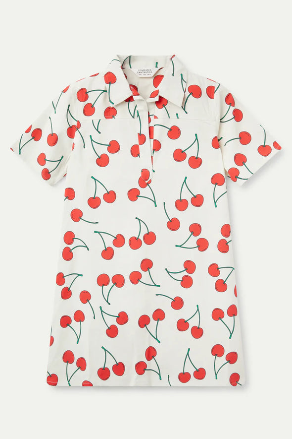 Compañia Fantastica Shirt Dress - Cherries