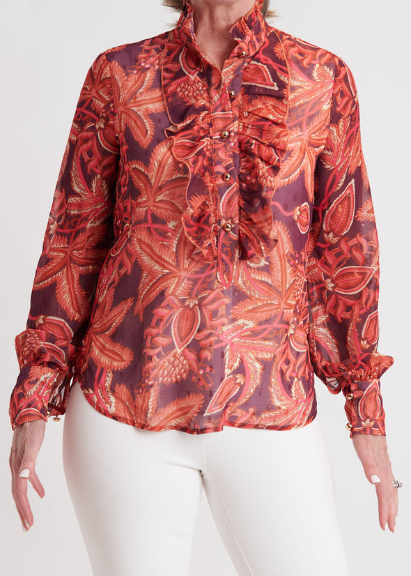 Bedford Blouse - Kaleta Plum