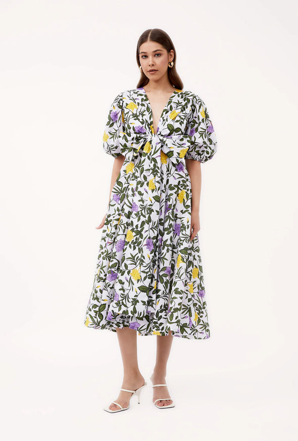 Beyond Lola Dress - Tuscan Gardens Iris