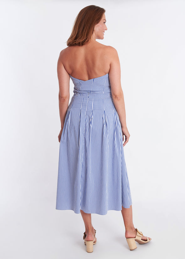 Atoka Skirt - Royal Stripe