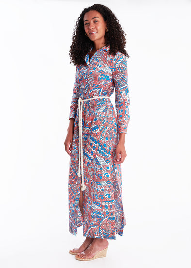 Monteith Caftan - Falcon Cotton Candy