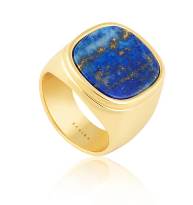 Sahira Lapis Lazuli Statement Ring