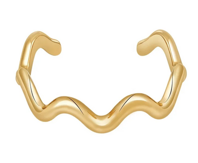 Sahira Michelle Wavy Cuff Bracelet