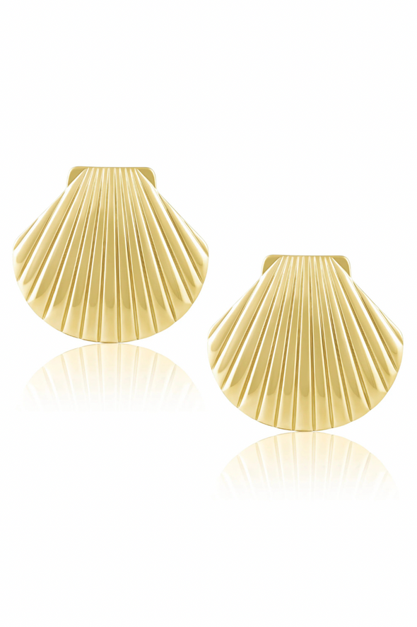 Sahira Shelly Earring - Gold