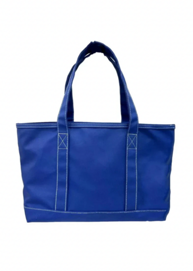 TRVL Coated Canvas Large Maxi Tote - Blue