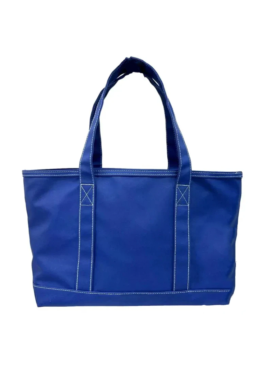 TRVL Coated Canvas Large Maxi Tote - Blue