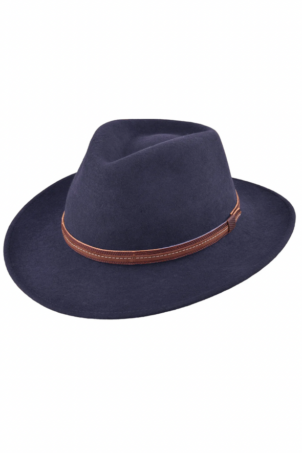 Bigalli Escapade Wool Hat - Navy