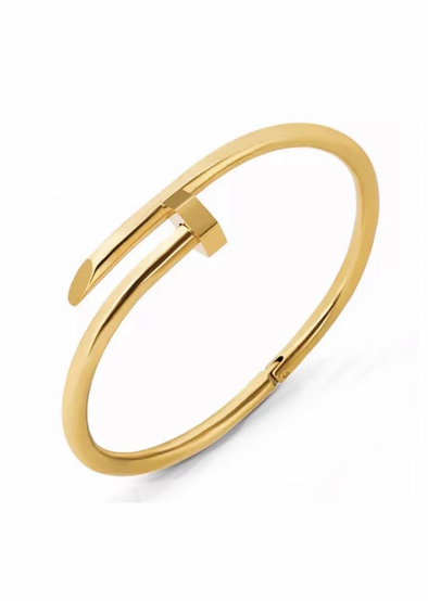 Sahira Axel Nail Bracelet - Gold