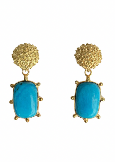 Julie Ryan Collins Earring - Turquoise