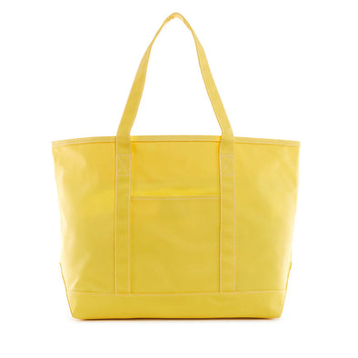 TRVL Coated Canvas Maxi Tote - Daffodil