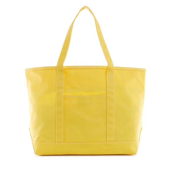 TRVL Coated Canvas Maxi Tote - Daffodil