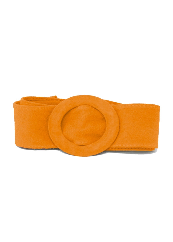 Germán Fuentes Circle Buckle Suede - Various