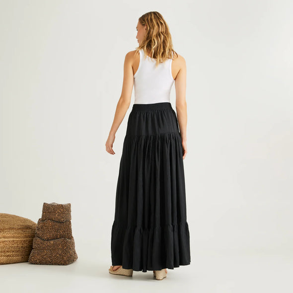 Calypso Lourdes Skirt - Black