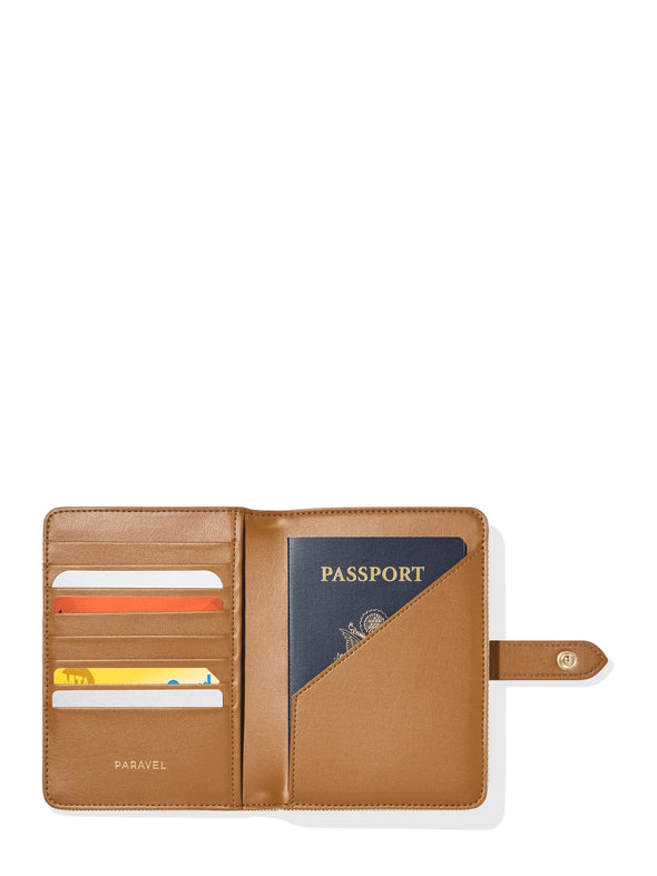 Paravel Cabana Passport Case - Shandy