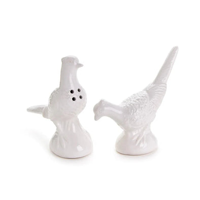 Two's Company Pheasant Salt and Pepper Shaker Set