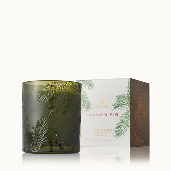 Frasier Fir Poured Candle - Green Glass Candle