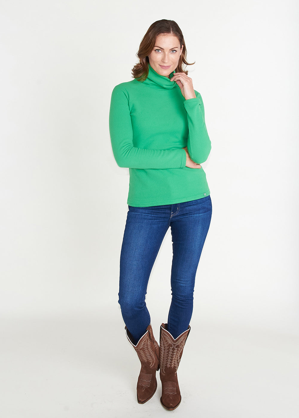 Kelly clearance green turtleneck