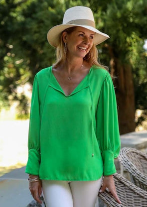 Carmen Top - Green