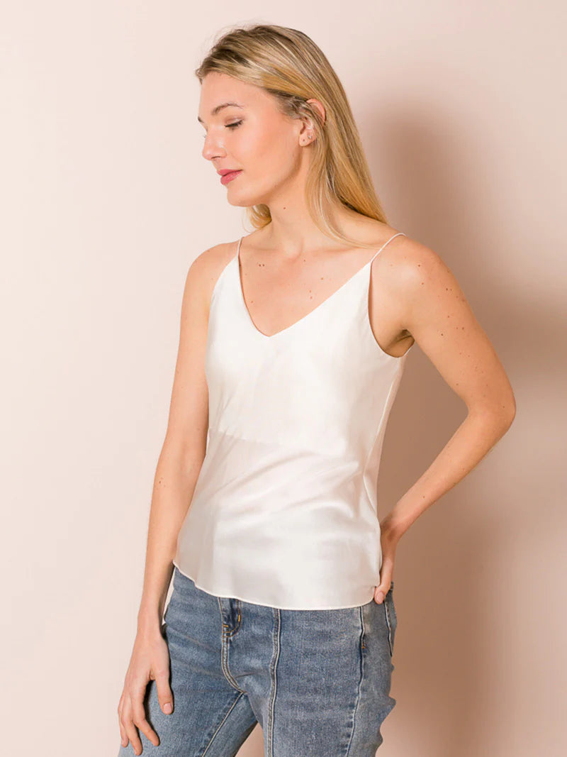 Womens Ivory Camisole Tops