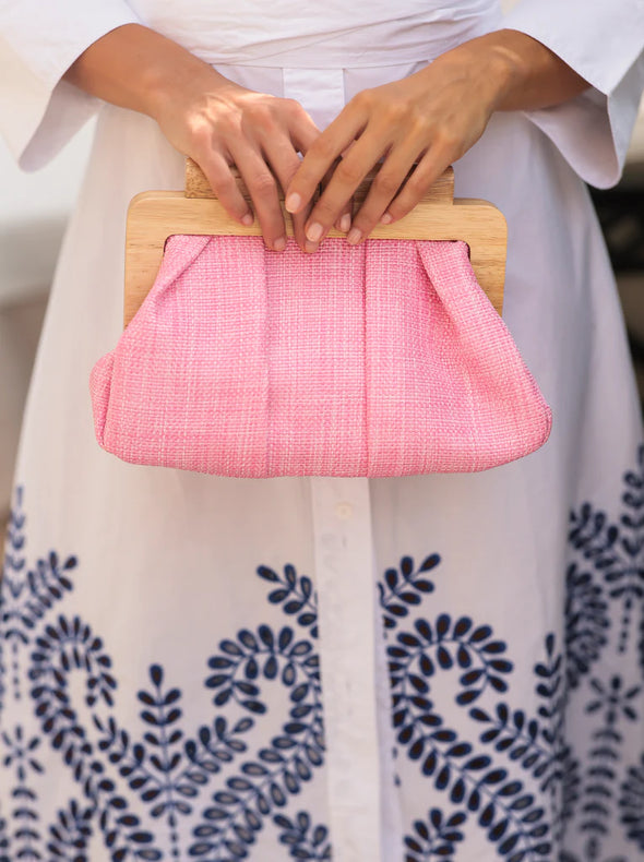 Shiraleah Alessia Clutch - Pink